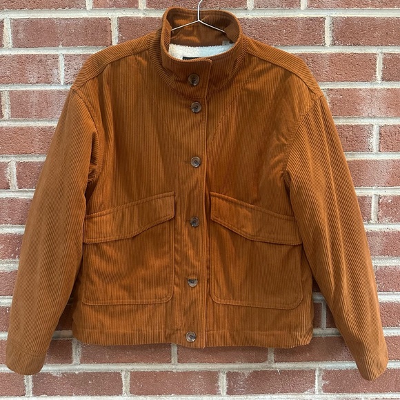 bagatelle Jackets & Blazers - Bagatelle Jacket Corduroy Button Up Brown Size Small